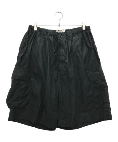 COOTIE PRODUCTIONS（クーティープロダクツ）COOTIE PRODUCTIONS (クーティープロダクツ) Back Satin Error Fit Cargo Easy Shorts/バックサテンエラーフィットカーゴイージーショーツ ブラック サイズ:Lの古着・服飾アイテム