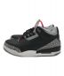 NIKE (ナイキ) AIR JORDAN 3 RETRO OG ブラック×グレー サイズ:28㎝：17800円