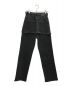 RIM.ARK (リムアーク) Layered denim ブラック サイズ:36：8800円