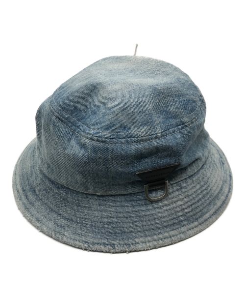 FORSOMEONE（フォーサムワン）FORSOMEONE (フォーサムワン) DENIM BUCKET HAT インディゴ サイズ:48の古着・服飾アイテム