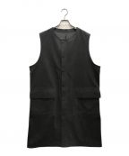 DESCENTEデサント）の古着「MOLE LONG VEST/モールロングベスト」｜グレー