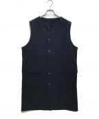 DESCENTEデサント）の古着「MOLE LONG VEST」｜ネイビー