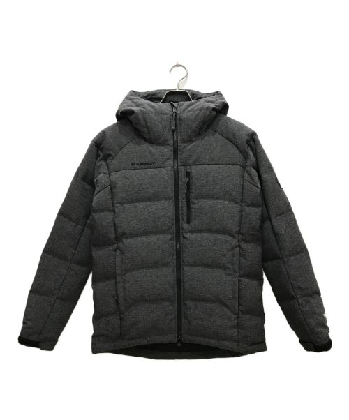 MAMMUT（マムート）MAMMUT (マムート) Serac Hoody Herringbone Down JKT/セラック フーディ ヘリンボーン ダウンジャケット グレー サイズ:Sの古着・服飾アイテム