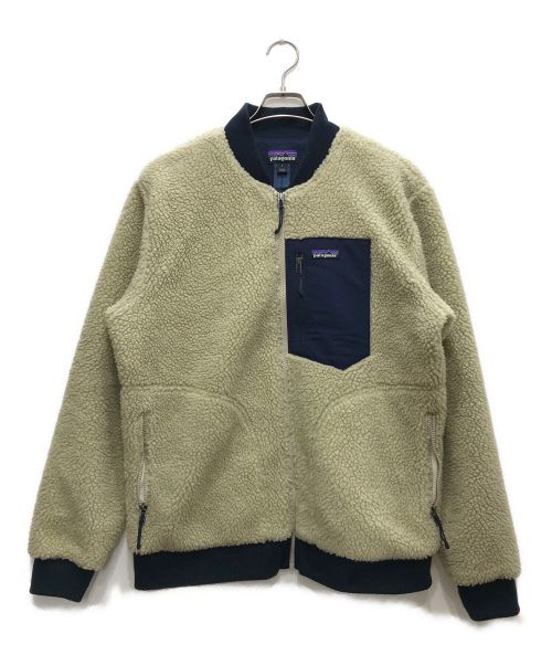 Patagonia（パタゴニア）Patagonia (パタゴニア) Retro-X Bomber Jacket/レトロX・ボマー・ジャケット アイボリー サイズ:Lの古着・服飾アイテム