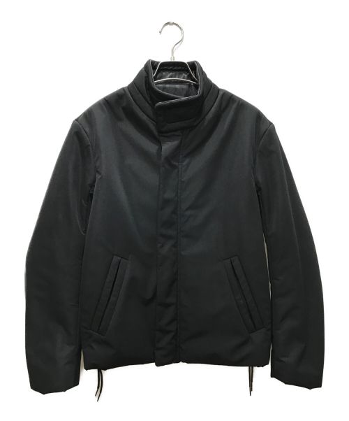 Maison Margiela 10（メゾンマルジェラ 10）Maison Margiela 10 (メゾンマルジェラ 10) スタンドカラージップアップブルゾン ブラック サイズ:44の古着・服飾アイテム