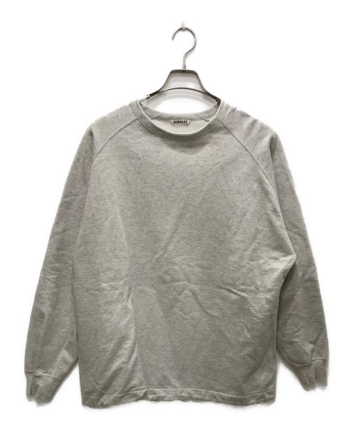 AURALEE（オーラリー）AURALEE (オーラリー) SUPER SOFT SWEAT DRAW CODE BIG P/O グレー サイズ:1の古着・服飾アイテム