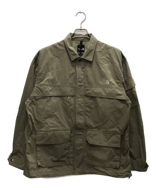 THE NORTH FACE（ザ ノース フェイス）THE NORTH FACE (ザ ノース フェイス) Geology Shirt ベージュ サイズ:Lの古着・服飾アイテム