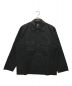 Needles（ニードルズ）の古着「L/S FATIGUE SHIRT - BACK SATEEN」｜ブラック