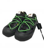 NIKE×OFFWHITEナイキ×オフホワイト）の古着「Blazer Low "Black and Electro Green"」｜ブラック