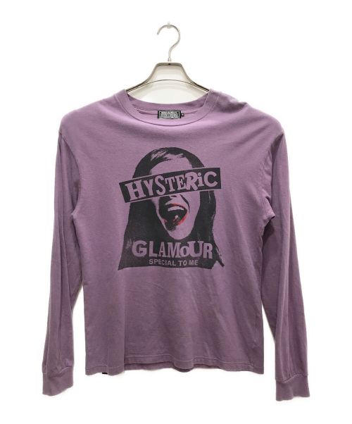 Hysteric Glamour（ヒステリックグラマー）Hysteric Glamour (ヒステリックグラマー) SPECIAL TO ME Tシャツ/スペシャルトゥーミーTシャツ パープル サイズ:Ｓの古着・服飾アイテム