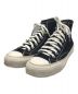 nonnative（ノンネイティブ）の古着「DWELLER TRAINER HI」｜ネイビー