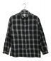 RHC Ron Herman（アールエイチシーロンハーマン）の古着「check shirt jacket」｜ブラック