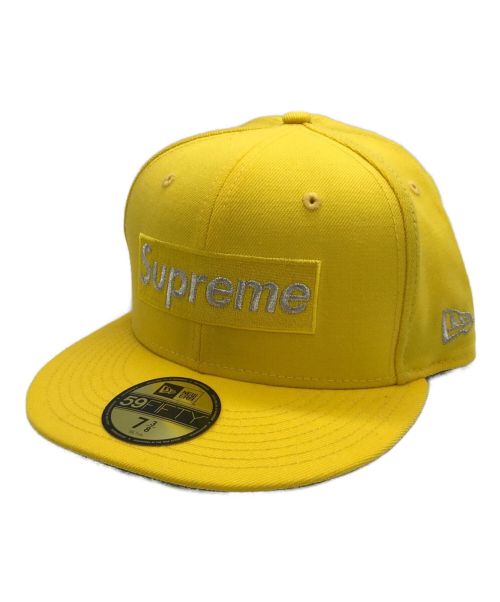 New Era（ニューエラ）New Era (ニューエラ) SUPREME (シュプリーム) キャップ イエローの古着・服飾アイテム