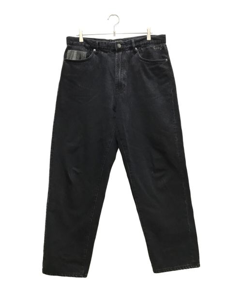 SUPREME（シュプリーム）SUPREME (シュプリーム) Coogi (クージー) バギージーンズ ブラック サイズ:34の古着・服飾アイテム