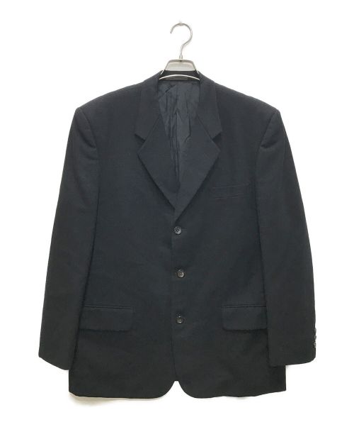 COMME des GARCONS HOMME（コムデギャルソン オム）COMME des GARCONS HOMME (コムデギャルソン オム) 90`s 3Bウールテーラードジャケット/AD1991/HJ-08024M ブラック サイズ:Mの古着・服飾アイテム