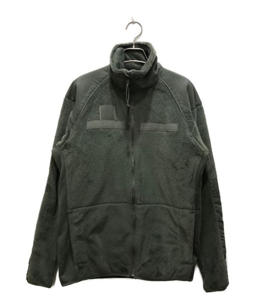 US ARMY（ユーエスアーミー）US ARMY (ユーエス アーミー) ECWCS GEN III LEVEL3 FLEECE JACKET オリーブ サイズ:SMALL LONGの古着・服飾アイテム