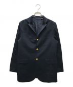 BEAMS PLUSビームスプラス）の古着「3B Blazer Combat Wool」｜ネイビー