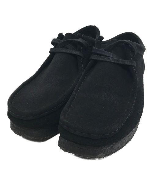 CLARKS（クラークス）CLARKS (クラークス) Wallabee Black Suede ブラック サイズ:UK8の古着・服飾アイテム