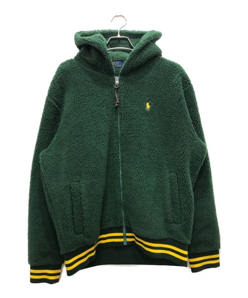 POLO RALPH LAUREN（ポロ・ラルフローレン）POLO RALPH LAUREN (ポロ・ラルフローレン) ボアジャケット グリーン サイズ:Mの古着・服飾アイテム