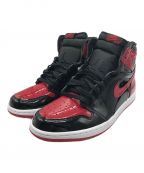 NIKEナイキ）の古着「AIR JORDAN 1 RETRO HIGH OG」｜ブラック×レッド