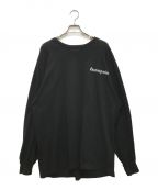 Gosha Rubchinskiyゴーシャラブチンスキー）の古着「Rave Oversize Long Sleeve」｜ブラック