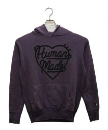 HUMAN MADE（ヒューマンメイド）の古着「TSURIAMI HEART HOODIE」｜パープル