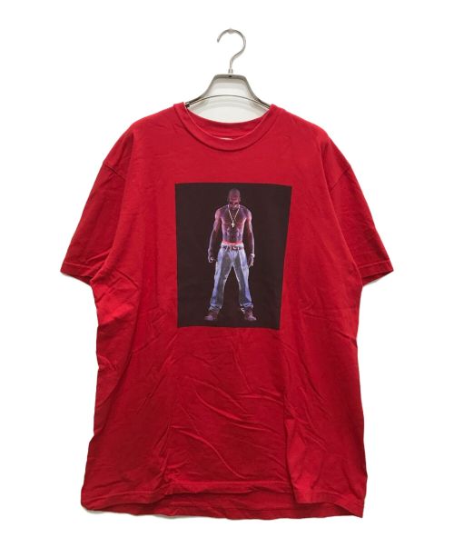 SUPREME（シュプリーム）SUPREME (シュプリーム) Tupac Hologram Tee/トゥパック ホログラム Tシャツ レッド サイズ:Lの古着・服飾アイテム