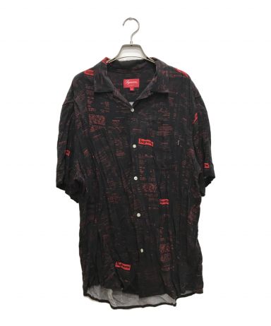 低価即納Supreme Receipts Rayon S/S Shirt Medium シャツ