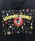 中古・古着 KITH (キス) LOONEY TUNES (ルーニーチューンズ) コラボプルオーバーパーカー ブラック サイズ:XL：14000円