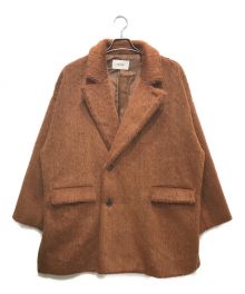 seyto（セイト）の古着「Oversized shaggy double jacket」｜ブラウン