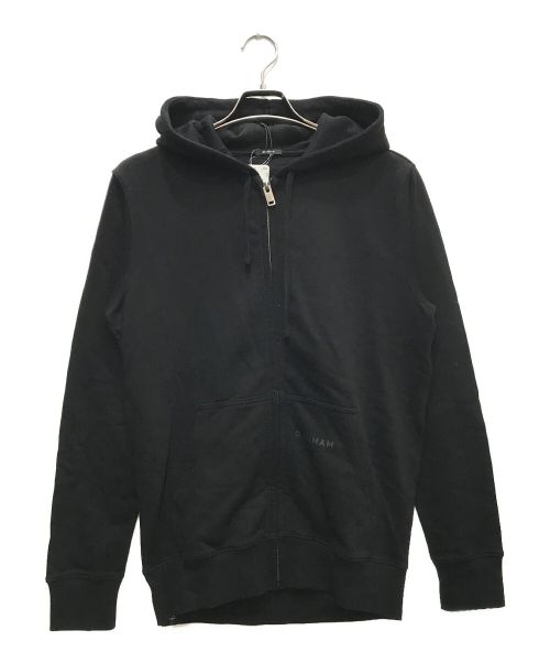 Denham（デンハム）Denham (デンハム) ADAMS REG ZIP HOODY PRSU ブラック サイズ:S 未使用品の古着・服飾アイテム