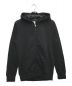 Denham（デンハム）の古着「ADAMS REG ZIP HOODY PRSU」｜ブラック