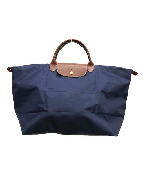 LONGCHAMP（ロンシャン）LONGCHAMP (ロンシャン) ル プリアージュ トートバッグ ネイビーの古着・服飾アイテム