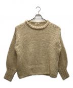 Uhrウーア）の古着「Low Gauge Loose Hand Knit」｜アイボリー