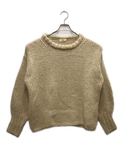 Uhr（ウーア）Uhr (ウーア) Low Gauge Loose Hand Knit アイボリー サイズ:FREEの古着・服飾アイテム