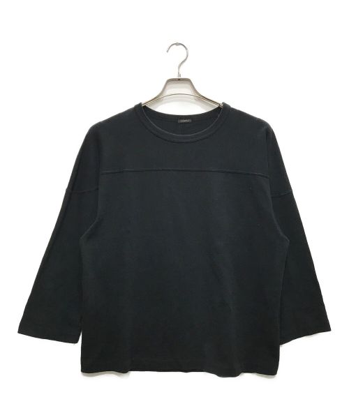 COMOLI（コモリ）COMOLI (コモリ) フットボールTシャツ ブラック サイズ:2の古着・服飾アイテム