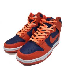 NIKE（ナイキ）の古着「Dunk High Retro "Orange and Deep Royal"/ダンク ハイ レトロ "オレンジ アンド ディープ ロイヤル"」｜ブルー×オレンジ