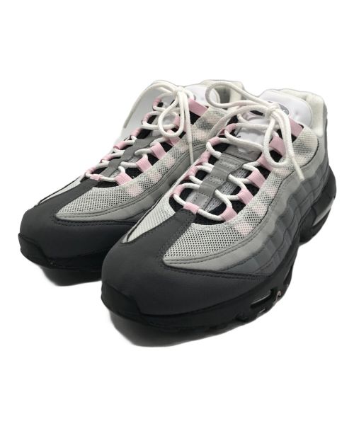 NIKE（ナイキ）NIKE (ナイキ) AIR MAX 95 PREMIUM/エアマックス 95 プレミアム  グレー×ホワイト×ピンク サイズ:27cm/US9 /UK8/EUR 42.5の古着・服飾アイテム