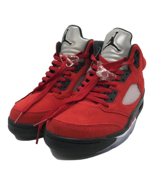 NIKE（ナイキ）NIKE (ナイキ) AIR JORDAN 5 RETRO/エアジョーダン5 レトロ レッド サイズ:27cm/US9 /UK8/EUR 42.5 未使用品の古着・服飾アイテム