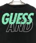 中古・古着 WIND AND SEA (ウィンダンシー) GUESS (ゲス) コラボTシャツ ブラック サイズ:L：6000円