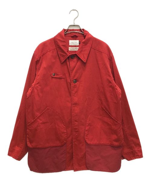 CAL O LINE（キャルオーライン）CAL O LINE (キャルオーライン) FIELD HUNTING JACKET/フィールドハンティングジャケット レッド サイズ:Mの古着・服飾アイテム