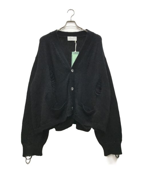 Azuma（アズマ）Azuma (アズマ) KURT’S MOHAIR CARDIGAN ブラックの古着・服飾アイテム