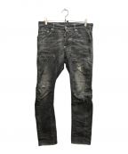 DSQUARED2ディースクエアード）の古着「Tidy Biker Jean/タイディ一 バイカー ジーン」｜グレー