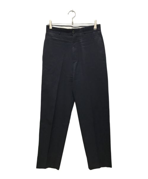 H BEAUTY&YOUTH（エイチ ビューティー&ユース）H BEAUTY&YOUTH (エイチ ビューティアンドユース) WORSTED GENTLE TAPERED PANTS/ウーステッドジェントルテーパードパンツ ネイビー サイズ:Ｓの古着・服飾アイテム