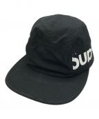 SUPREMEシュプリーム）の古着「Side panel camp cap/サイドパネルキャンプキャップ」｜ブラック