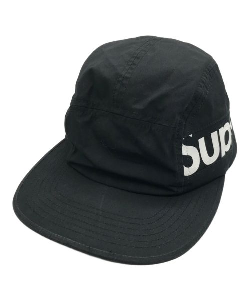 SUPREME（シュプリーム）Supreme (シュプリーム) Side panel camp cap/サイドパネルキャンプキャップ ブラックの古着・服飾アイテム