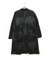 BLACK COMME des GARCONS (ブラック コムデギャルソン) インサイドアウトドッキンググラフィックロングコート ブラック サイズ:L：25000円