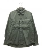 THE NORTH FACEザ ノース フェイス）の古着「Rustle Canopy Shirt/ラッスルキャノピーシャ」｜カーキ