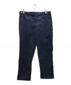 BEAMS PLUSビームスプラス）の古着「IVY Trousers Ankle Cut COOLMAX(R) Seersucker/シアサッカー アイビートラウザーズ アンクルカット」｜ネイビー