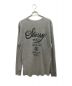 stussy (ステューシー) プリントロングスリーブカットソー グレー サイズ:L：4480円